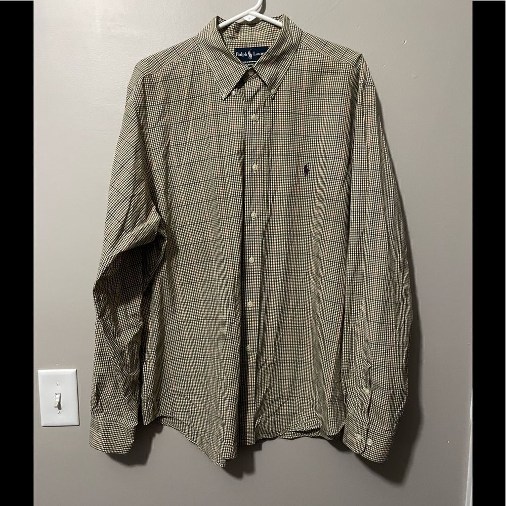 VINTAGE Polo Ralph Lauren long sleeve button down